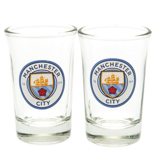 Manchester City FC Shot Glass Set